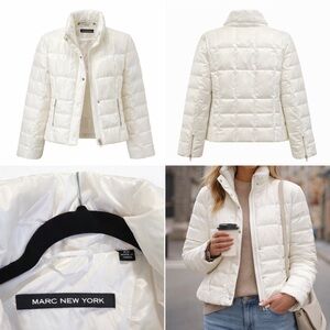 Marc New York Women's Off-White Puffer Coat